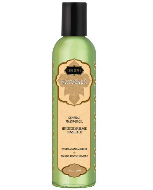 Kama Sutra Naturals Massage Oil 8 oz - Assorted Scents