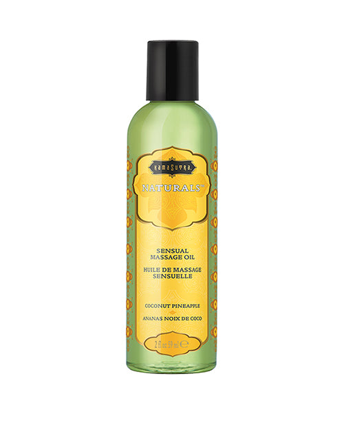 Kama Sutra Naturals Massage Oil 2 oz - Assorted Scents