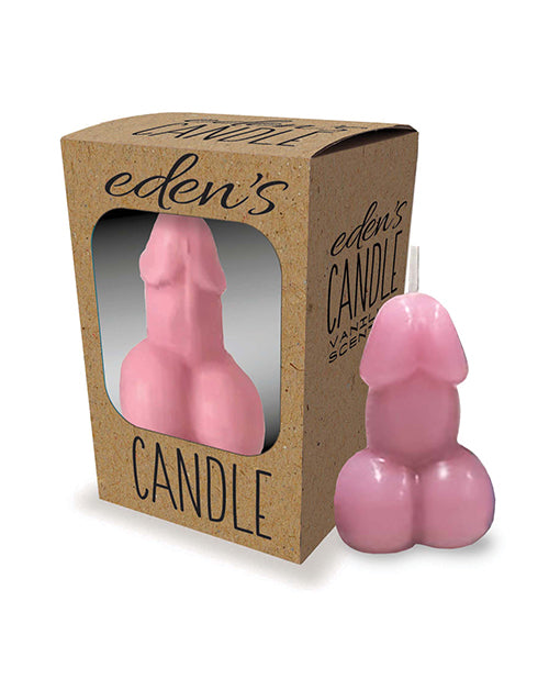 Eden's Penis Candle - Rose - Vanilla - Empower Pleasure