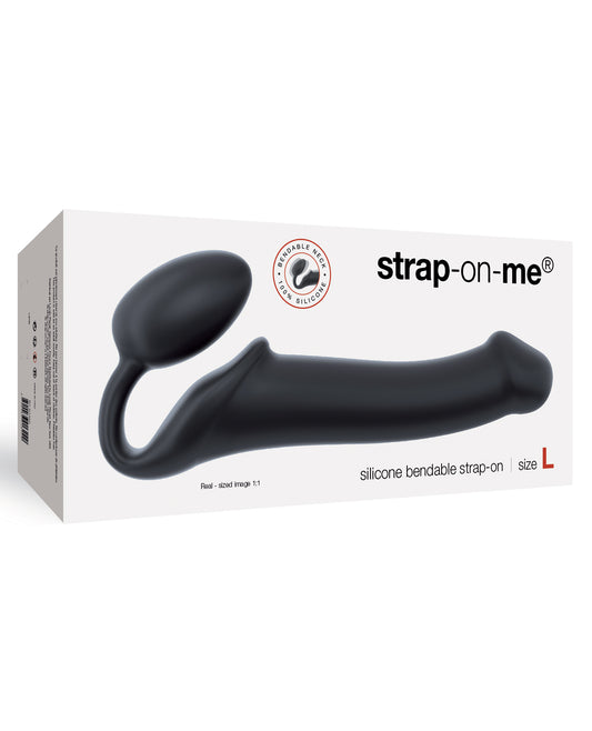 Strap On Me Silicone Bendable Strapless Strap On Large - Assorted Colors