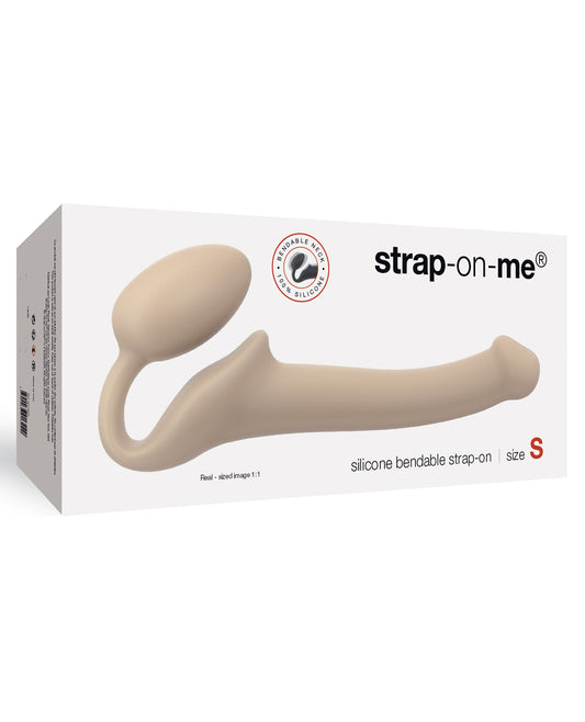 Strap On Me Silicone Bendable Strapless Strap On Small - Assorted Colors