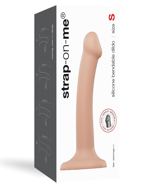 Strap On Me Silicone Bendable Dildo Small - Assorted Colors - Empower Pleasure