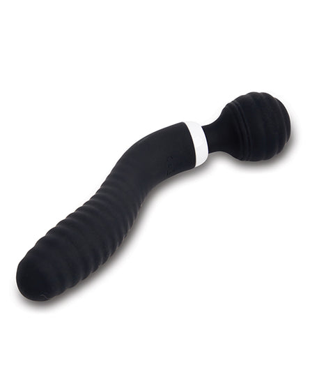 Nu Sensuelle Lolly Double-Ended Flexible Nubii Wand - Black - Empower Pleasure