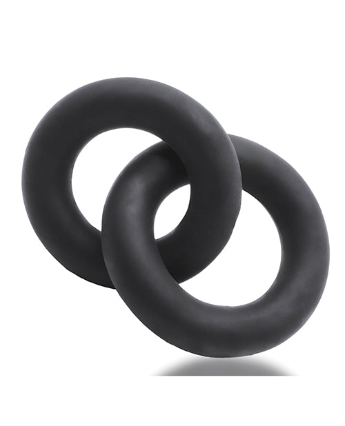Oxballs Shackle Double Link'd Cock & Ball Rings - Special Edition Night - Empower Pleasure