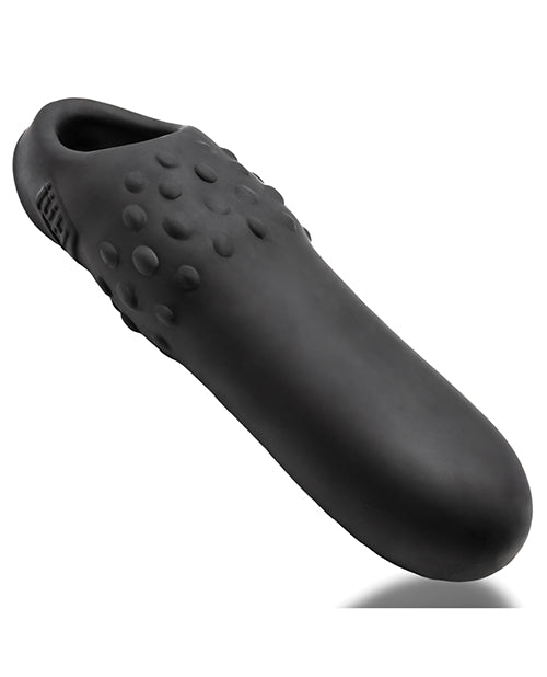 Oxballs Knotter Velvety Swelled Adjust-Fit Cocksheath - Special Edition Night - Empower Pleasure