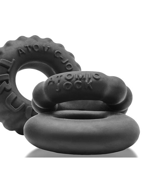 Oxballs Bonemaker Boner Cock Ring Kit - Pack of 3, Special Edition Night - Empower Pleasure