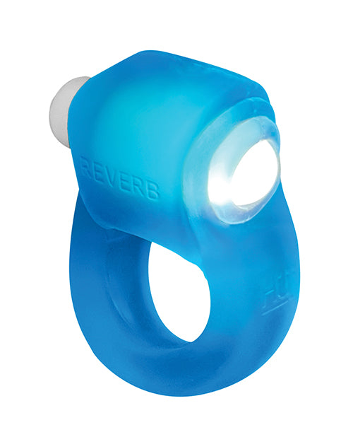 Oxballs Glowdick Cockring w/LED - Blue Ice - Empower Pleasure