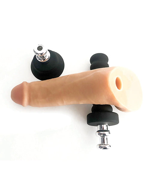 Rascal 8" Cock w/Rammer & Suction - Empower Pleasure