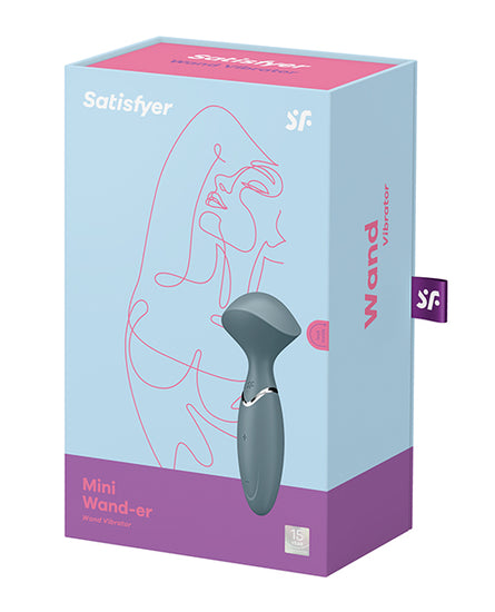 Satisfyer Mini Wand-er - Grey Satisfyer Mini Wand-er - Grey