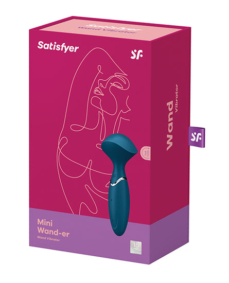 Satisfyer Mini Wand-er - Blue - Empower Pleasure