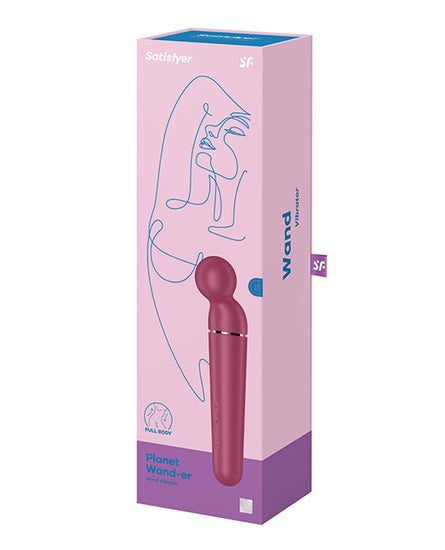 Satisfyer Planet Wand-er - Berry Satisfyer Planet Wand-er - Berry