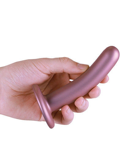 Shots Ouch 5" Smooth G-Spot Dildo - Rose Gold Shots Ouch 5" Smooth G-Spot Dildo - Rose Gold