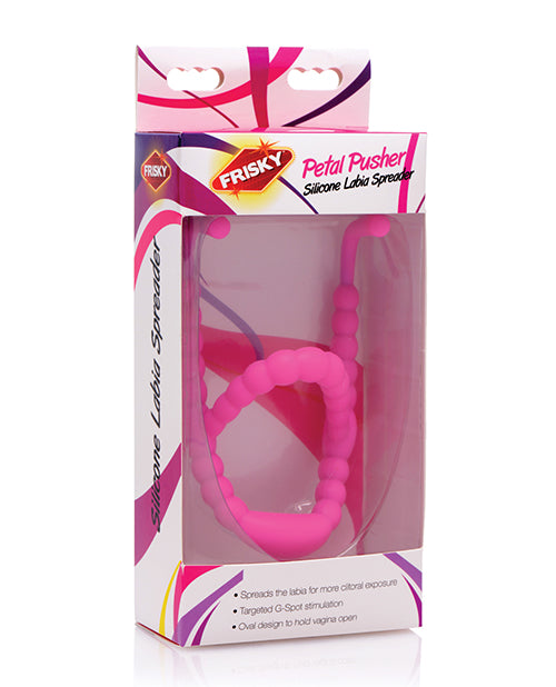 Frisky Petal Pusher Silicone Labia Spreader - Empower Pleasure