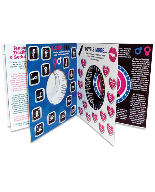 Bedroom Spinner Game Book - Empower Pleasure