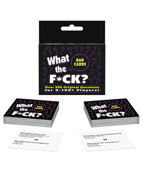 What the Fuck? Bar Cards - Empower Pleasure