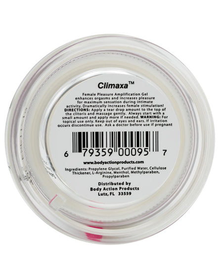 Climaxa Stimulating Gel - .5 oz Jar - Empower Pleasure