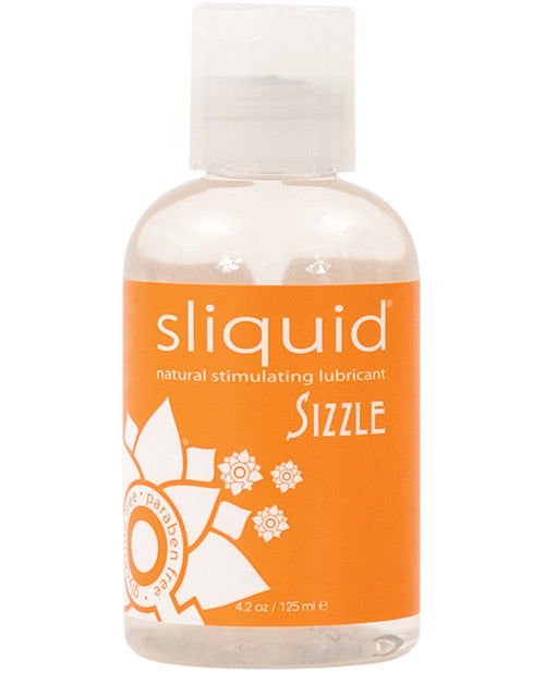 Sliquid Sizzle Warming Lube Glycerine & Paraben Free - 4.2 oz - Empower Pleasure