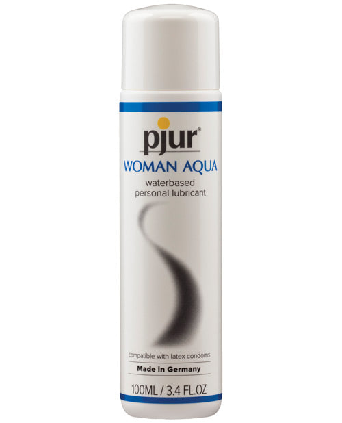 Pjur Woman Aqua Water Based Personal Lubricant - 100 ml Bottle - Empower Pleasure