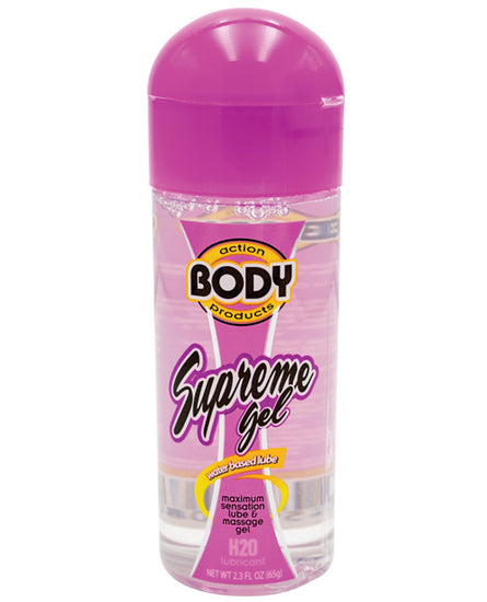 Body Action Supreme Water-Based Gel - Empower Pleasure