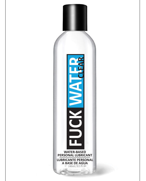 Fuck Water Clear H2O - 8 oz Bottle - Empower Pleasure