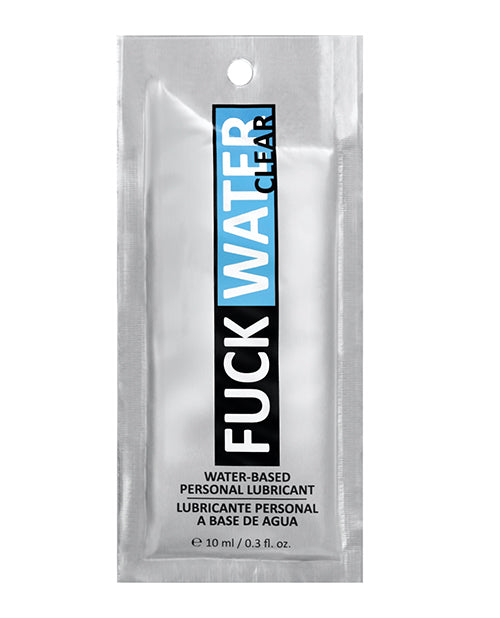 Fuck Water Clear H2O Foil - .3 oz - Empower Pleasure