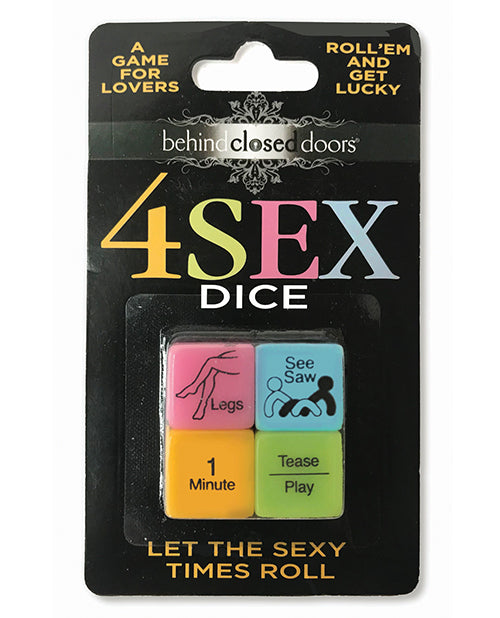 Behind Closed Doors 4 Sex Dice Game - Empower Pleasure