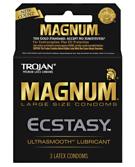 Trojan Magnum Ecstasy Condoms Trojan Magnum Ecstasy Condoms