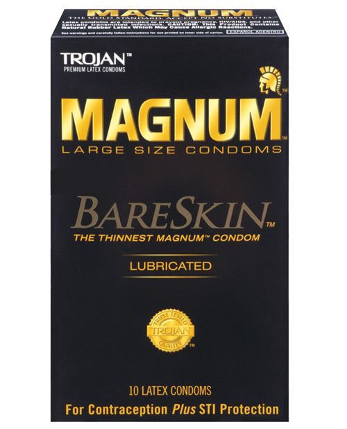 Trojan Magnum Bareskin Condoms - Empower Pleasure