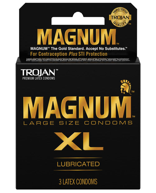 Trojan Magnum XL - Pack of 3 - Empower Pleasure