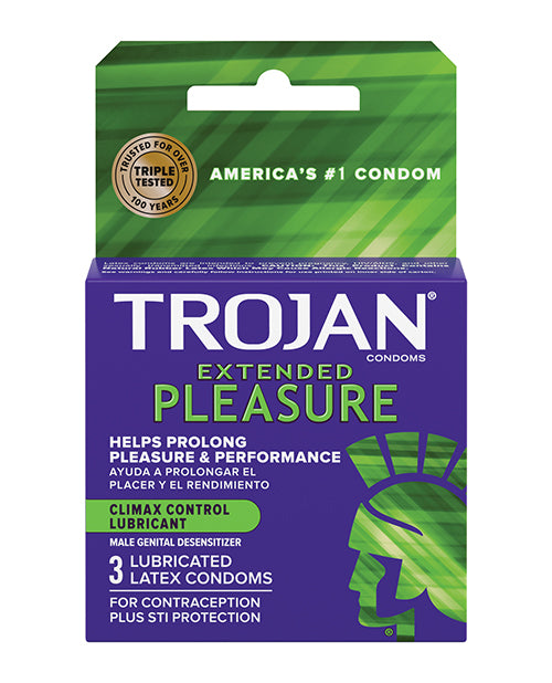 Trojan Extended Pleasure Condoms - Empower Pleasure