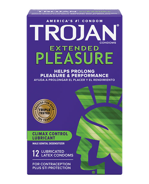 Trojan Extended Pleasure Condoms - Empower Pleasure