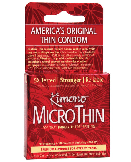 Kimono Micro Thin Condoms - Empower Pleasure