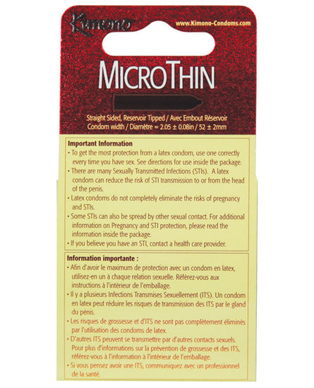 Kimono Micro Thin Condoms - Empower Pleasure