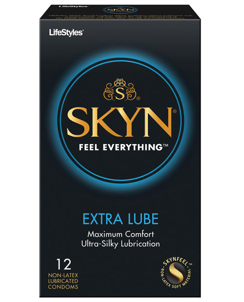 Lifestyles SKYN Extra Lubricated Condoms - Box of 12 - Empower Pleasure