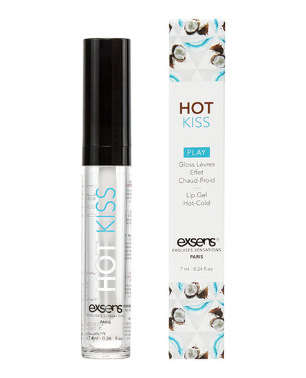 EXSENS of Paris Hot Kiss Play Lip Gloss - Coconut - Empower Pleasure
