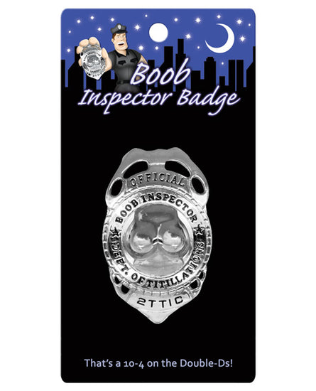 Boob Inspector Badge - Empower Pleasure