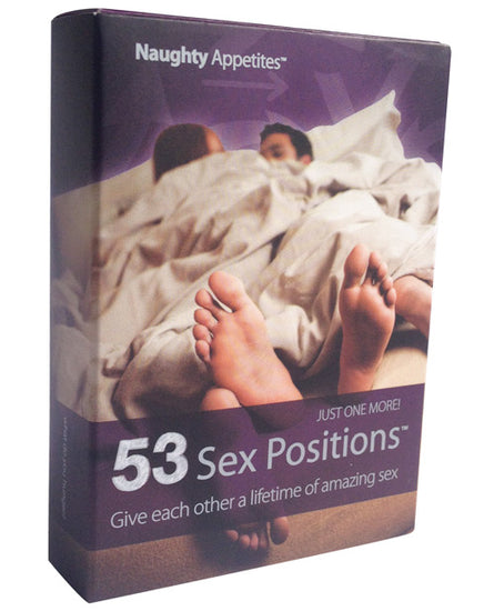 Naughty Appetites 53 Sex Positions Card Game - Empower Pleasure