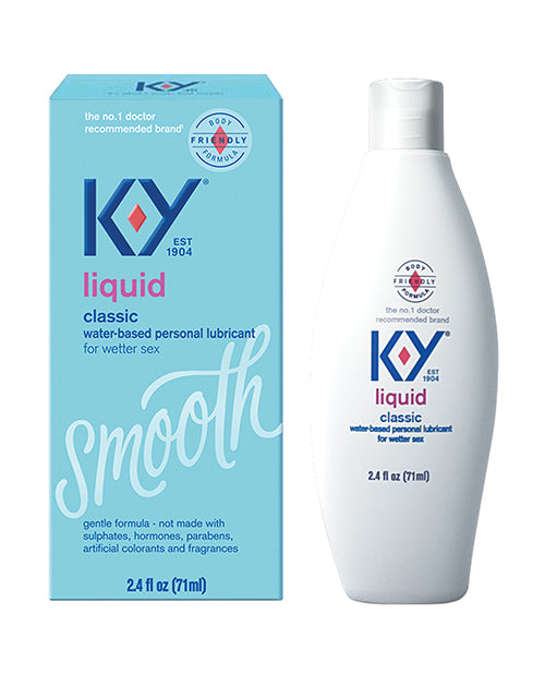 K-Y Natural Feeling Liquid - 2.5 oz - Empower Pleasure