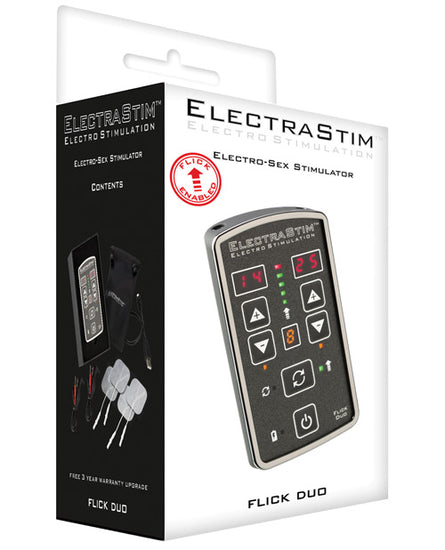 ElectraStim Flick Duo Stimulator Pack EM80-E - Empower Pleasure