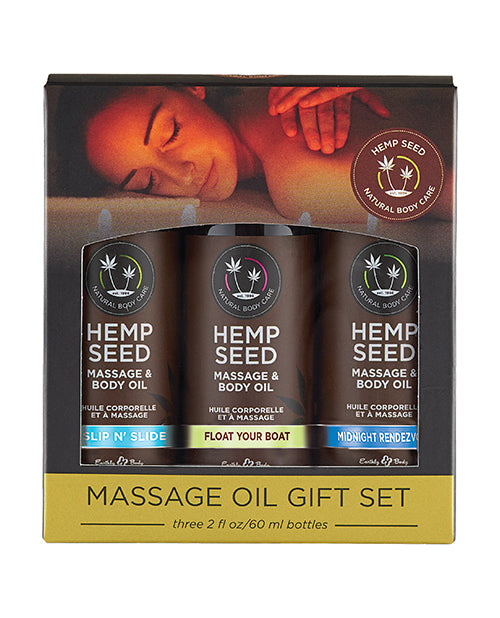 Earthly Body Summer Massage Gift Set - 2 oz Asst. 2022 Scents