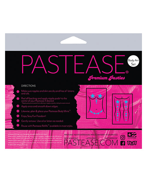 Pastease Body Set Disco Leaf - Green O/S