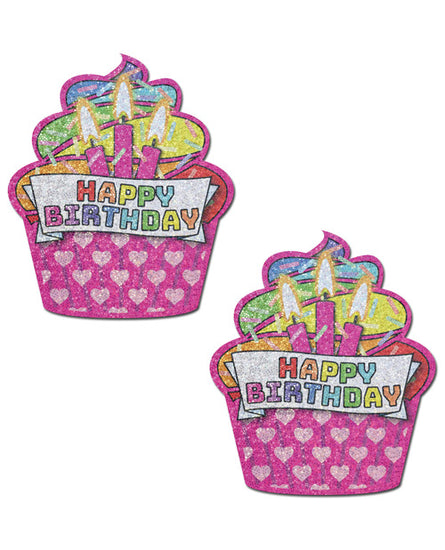 Pastease Happy Birthday Cupcake - Multicolor O/S - Empower Pleasure
