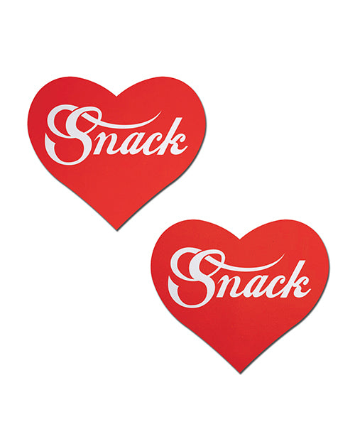 Pastease Premium Heart Snack - Red O/S - Empower Pleasure