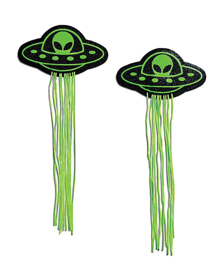 Pastease Premium UFO w/Tassel  - Green O/S - Empower Pleasure