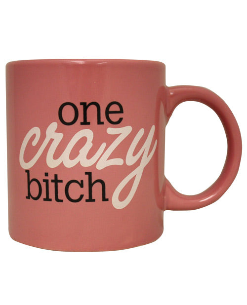 Attitude Mug One Crazy Bitch - Empower Pleasure