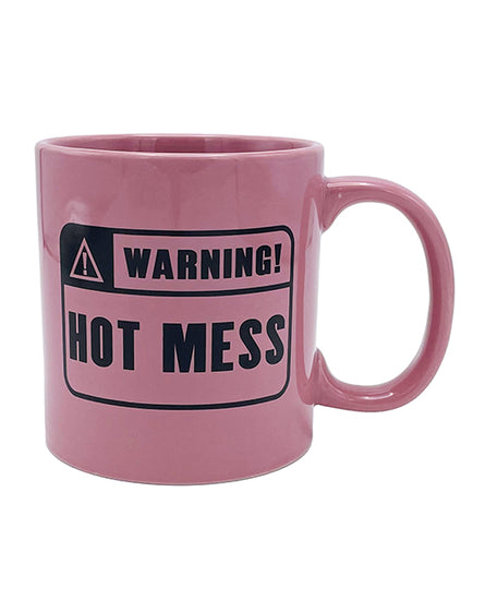 Attitude Mug Warning Hot Mess - 22 oz - Empower Pleasure