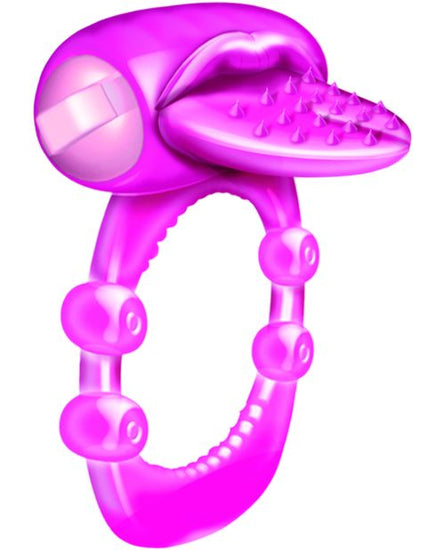 Nubby Tongue X-treme Vibrating Pleasure Ring - Empower Pleasure