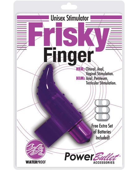 Frisky Finger Unisex Stimulator - Empower Pleasure