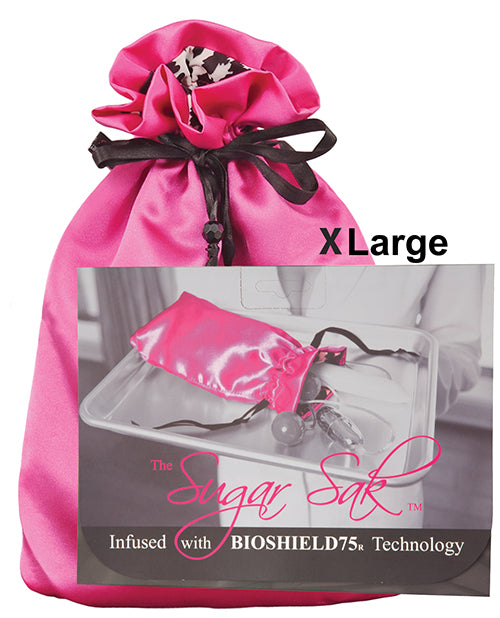 Sugar Sak Anti-Bacterial Toy Bag X Large - Pink - Empower Pleasure