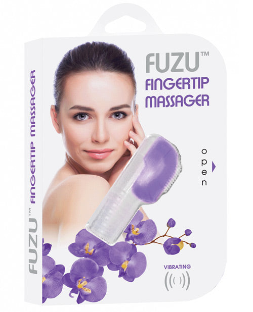Fuzu Fingertip Massager - Neon Purple - Empower Pleasure